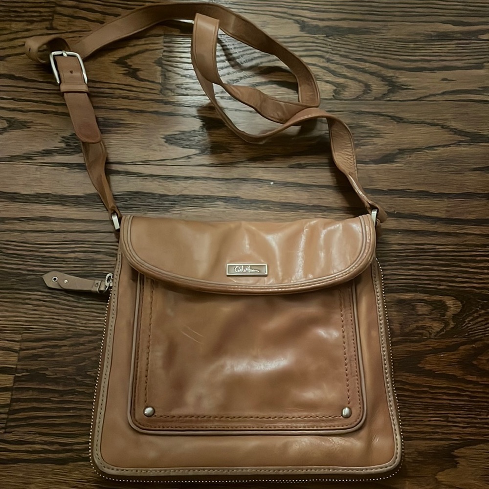 Coke Hamm Leather Crossbody Bag